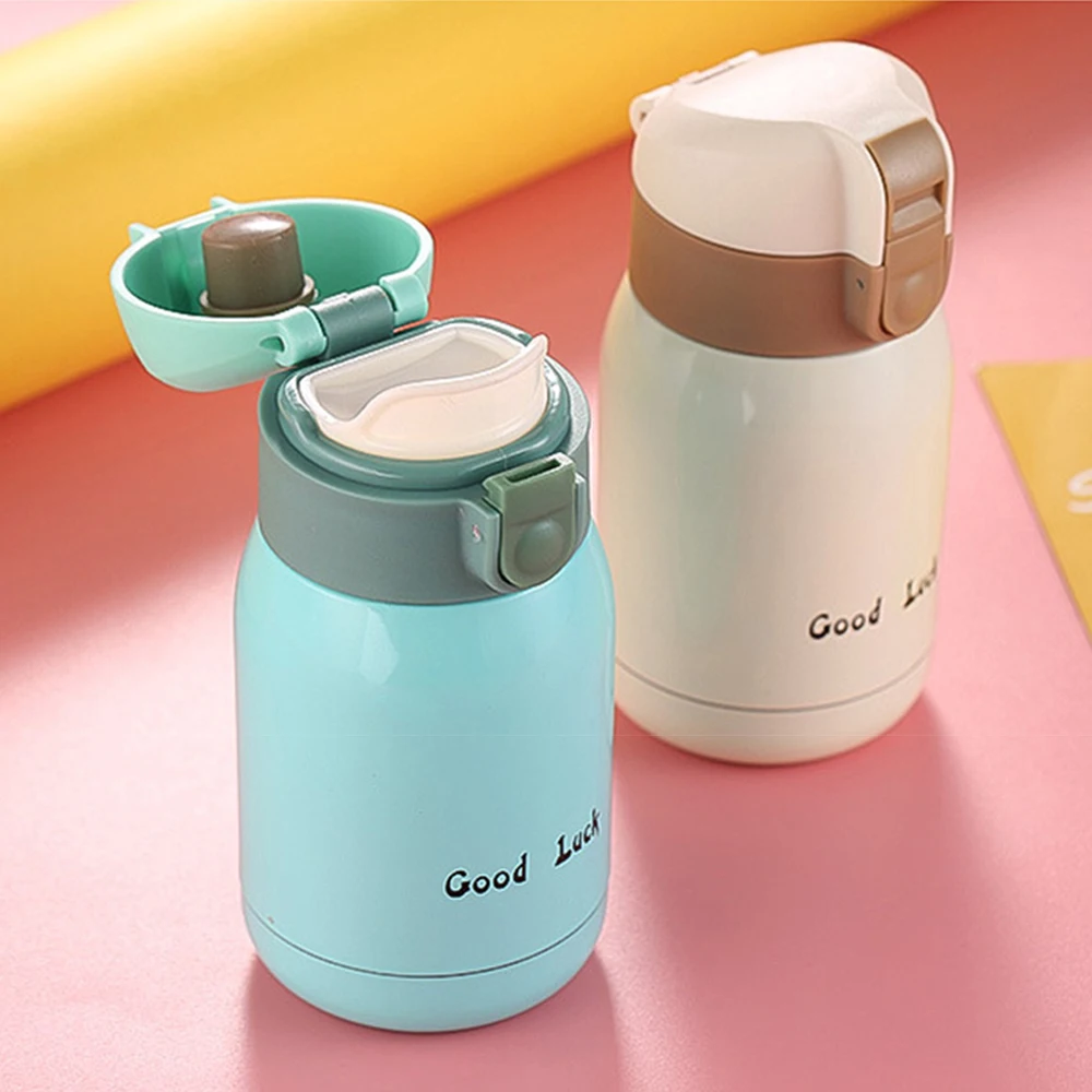 

200/360ML Mini Stainless Steel Vacuum Flask Thermos Travel Mug Coffee Cup [3]