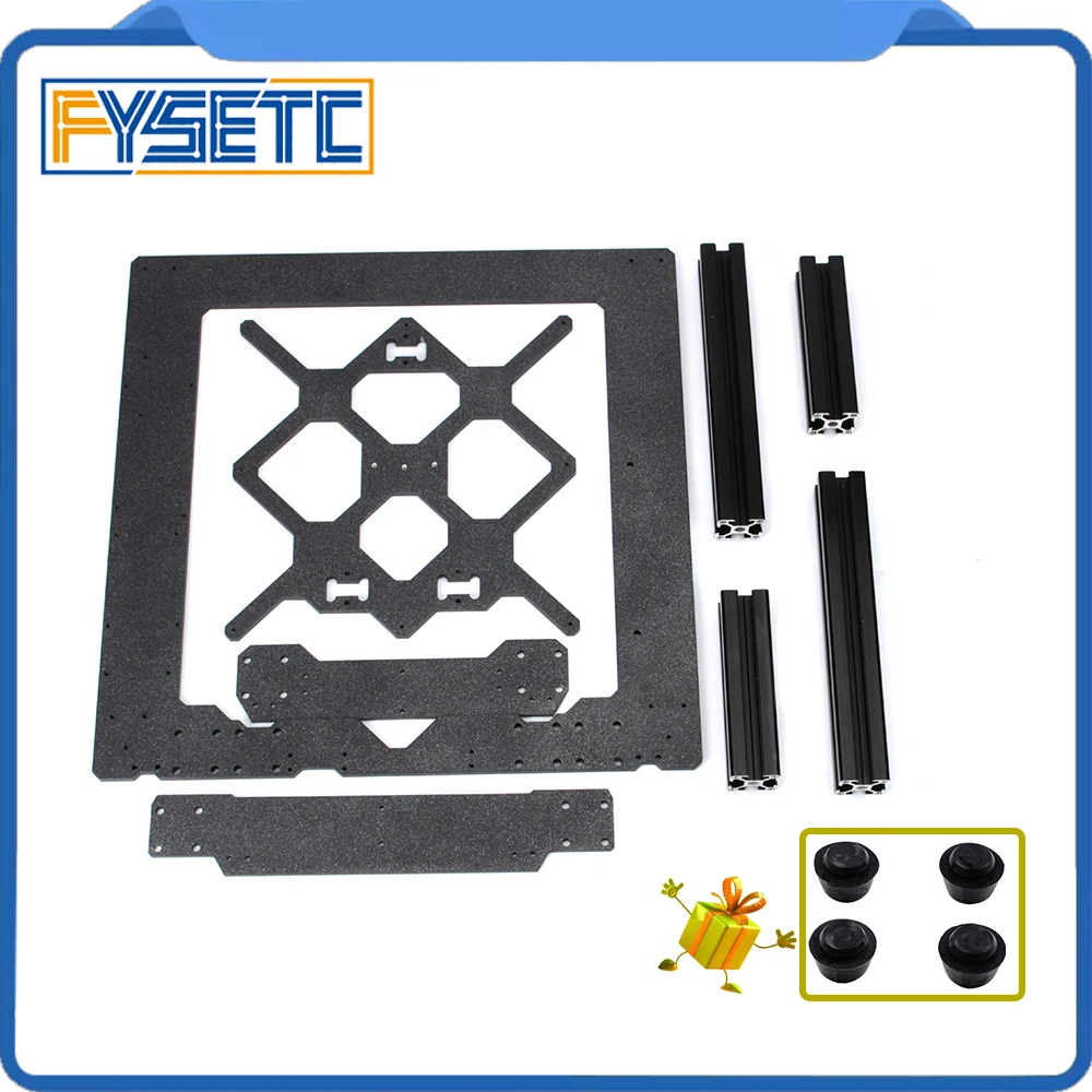 Оригинальный комплект запасных частей для 3D-принтера Prusa i3 MK3 черный алюминиевый