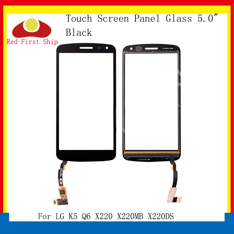 10Pcs/lot Touch Screen For LG K5 Q6 X220 X220MB X220DS Touch Panel Digitizer Sensor Front Outer X220 LCD Glass Touchscreen