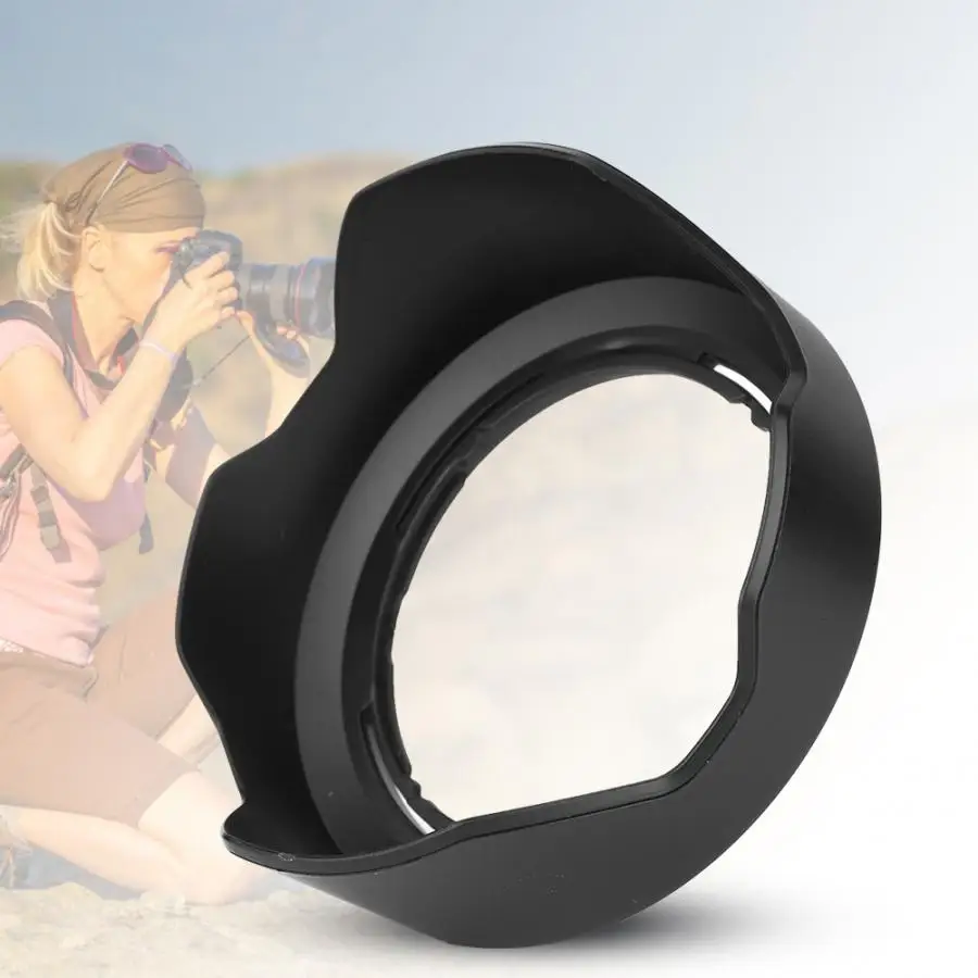 Пластиковая бленда объектива LH-DC80 пластиковая черная камера крепление подходит