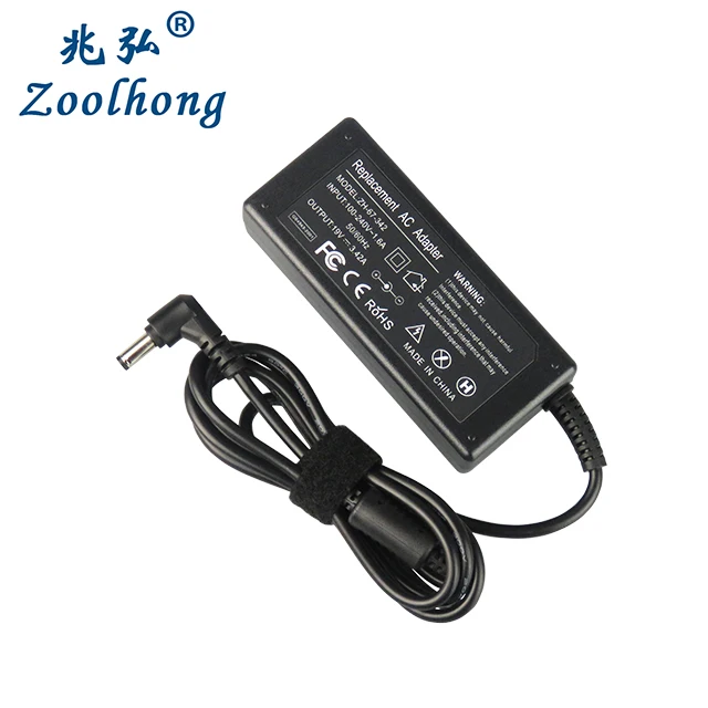 19V 3.42A 5.5X2.5mm Laptop Charger AC Adapter Power Supply For Acer Asus laptop A43E X43BU S-7200 SADP-65KB Portable | Компьютеры и
