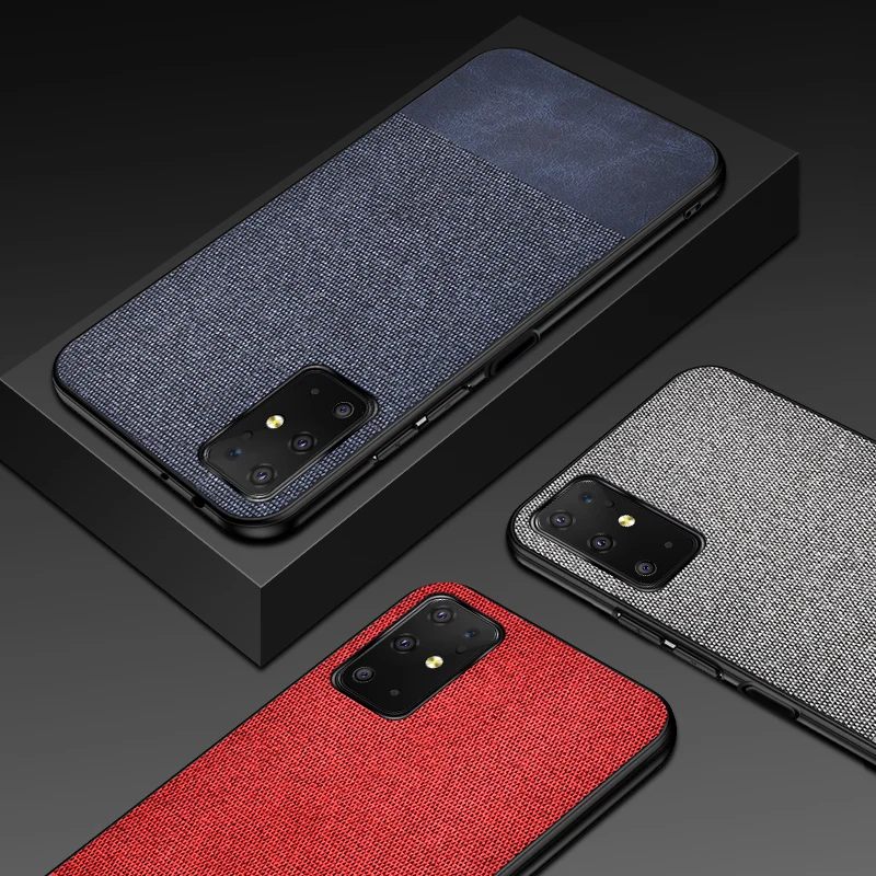 Чехол для Samsung S20 Plus ультратонкий ударопрочный тканевый чехол Galaxy S11 E S10X Note 10 Lite A20