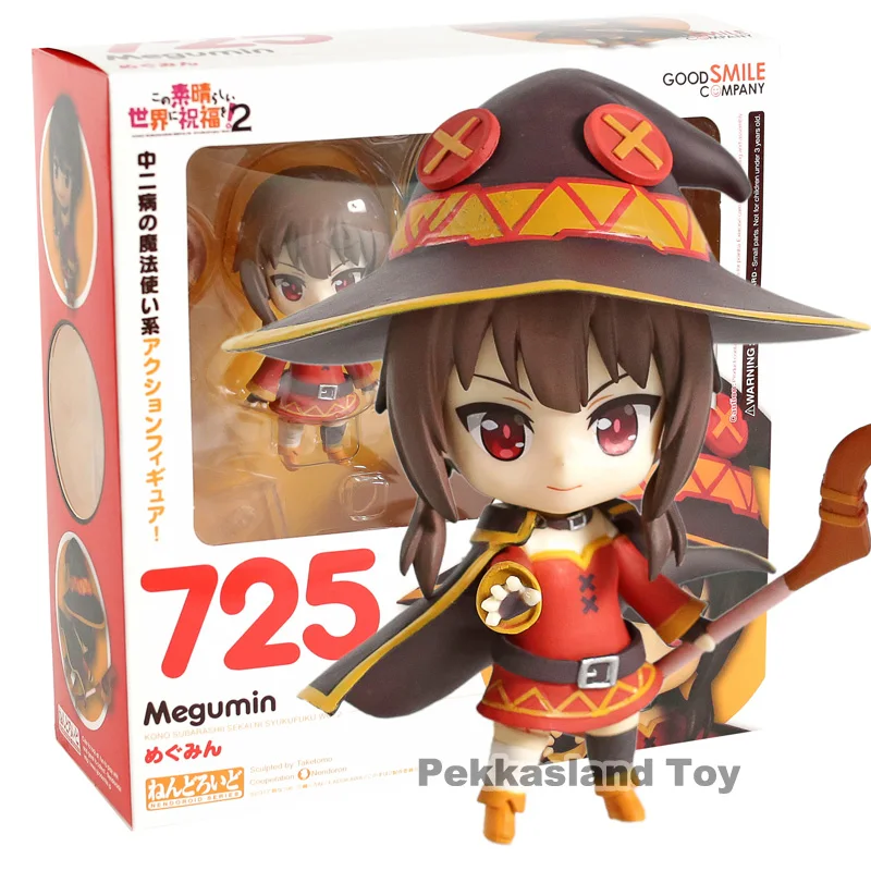 Экшн фигурка из ПВХ Konosuba Megumin 725 Коллекционная модель игрушки|Игровые фигурки и