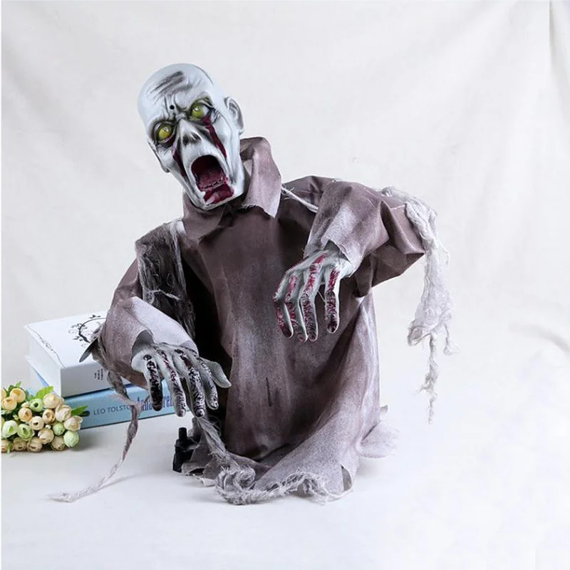 Хэллоуин ужас декорации реквизит зомби призрак дом с привидениями страшный