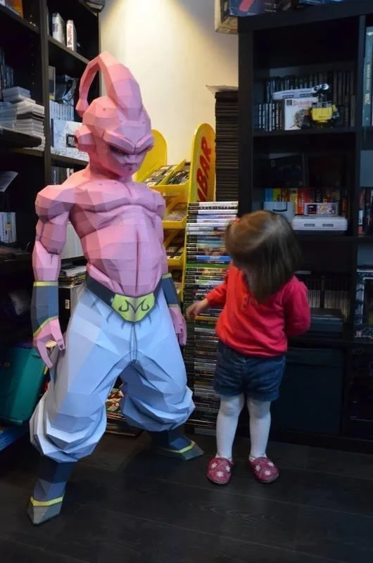 Объемная бумажная 3D модель дракона из бисера 190 см аниме DBZ игрушки Коллекционная