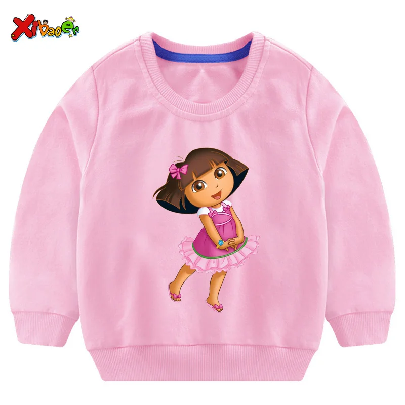 Толстовки для девочек 2020 Детская толстовка зимняя хлопковая одежда наряд