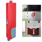 Мгновенный водонагреватель с краном, электрический нагреватель для кухни и ванной, практичный двойной корпус