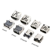 204060pcs micro usb socket jack connector 5pin usb connector port 5p set for mp345 lenovo zte huawei samsung sony xiaomi htc