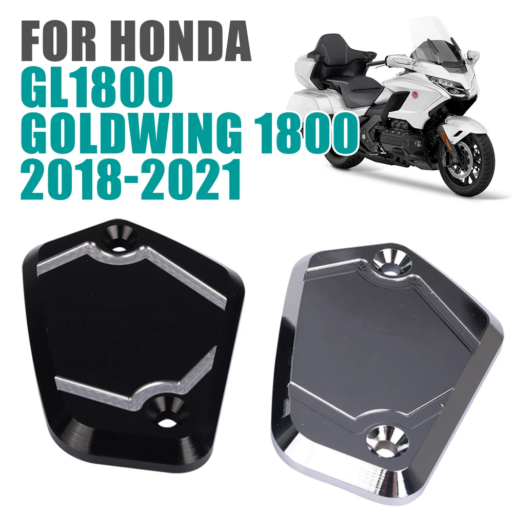 For Honda GL1800 Goldwing 1800 Gold Wing 2018 - 2020 2021 Motorcycle Accessories Front Brake Fluid Tank Reservoir Cover Oil Cap
