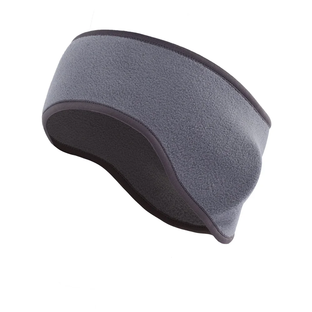 Теплые наушники унисекс для женщин и мужчин флисовые зимняя модная повязка на