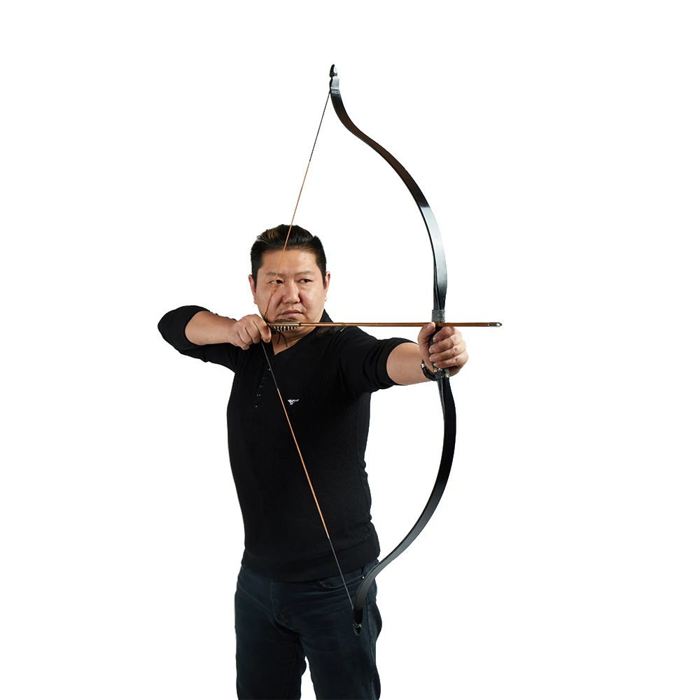 Toparchery 25-45 Ibs охотничий лук для мишень стрельбы из лука изогнутый традиционный Longbow