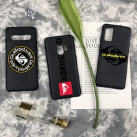 surf and skateboard quiksilver phone case for samsung s10 s20 s21 s30 s9 s8 plus ultra 5g s10e s6 s7 edge silicone cover