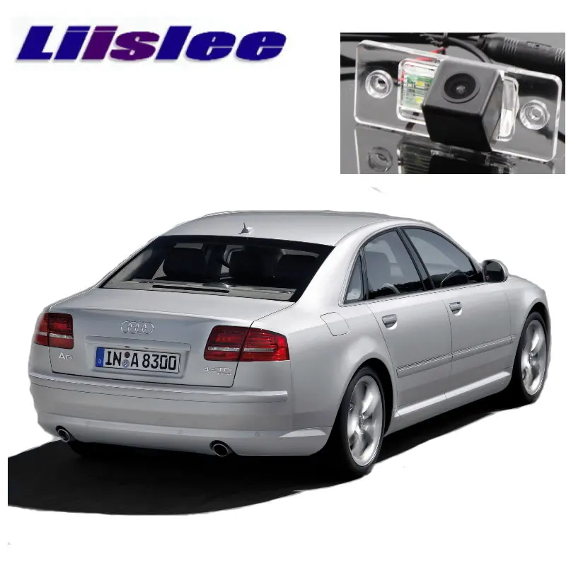 

LiisLee Car HD Reversing image Camera For Audi A8 D3 4E 2002~2009 Night Vision WaterProof Dedicated Rear View back Camera
