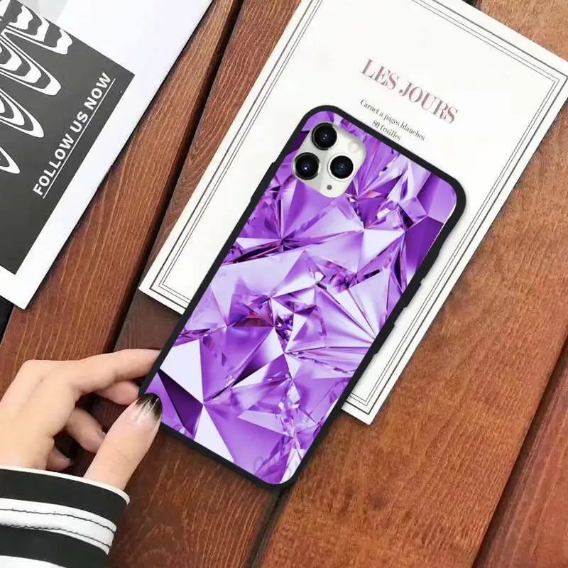 

Sheli Crystal Diamond design fashion Phone Case for iPhone 11 12 pro XS MAX 8 7 6 6S Plus X 5S SE 2020 XR