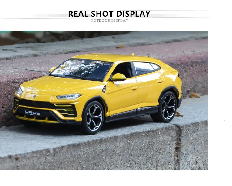 Maisto 1:24 Lamborghini Bison URUS SUV, сплав, гоночный автомобиль-трансформер, модель автомобиля, моделирование, украшение автомобиля, коллекция, Подарочная игрушка