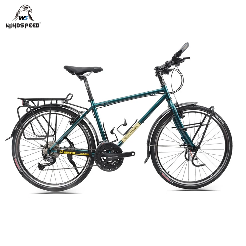 WINDSPEED Long Rider 27 скоростей туристический велосипед 26 дюймов M4060 хромово