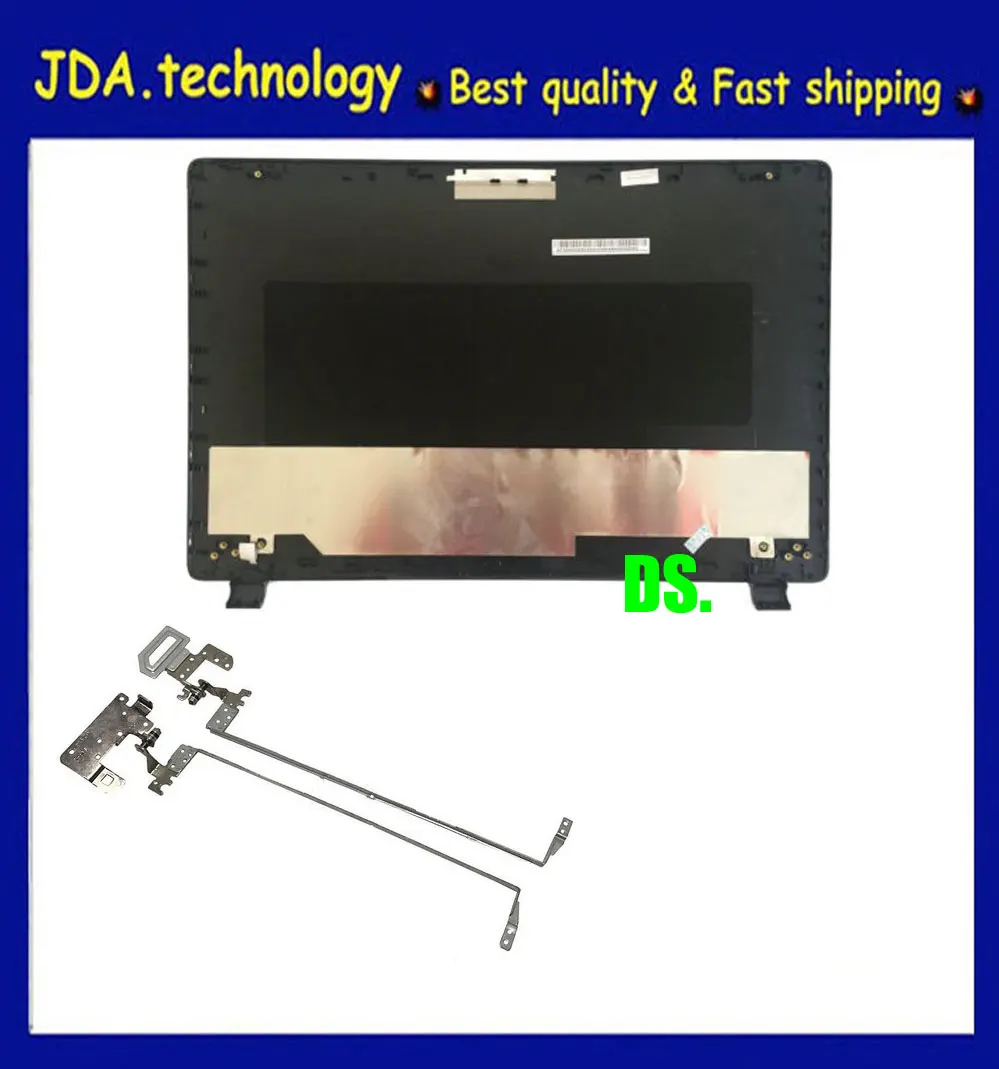 Задняя крышка ЖК-дисплея передняя панель и петли красного цвета для Acer Aspire E5-511