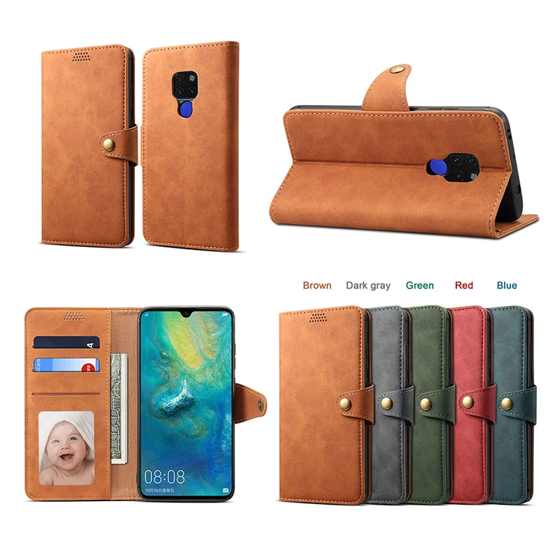 Чехол для Huawei Mate 20 откидные магнитные чехлы телефонов чехол Pro кожаный винтажный