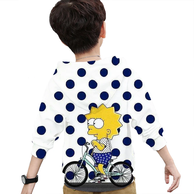 Новая модная толстовка с капюшоном 3D принтом Симпсон серия для мужчин и женщин