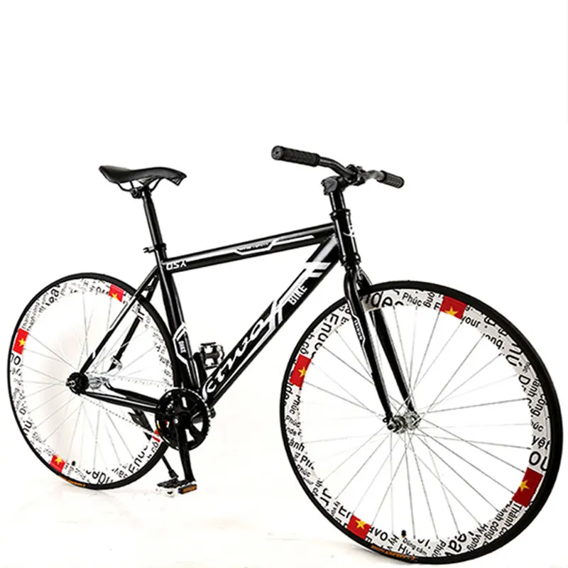 Велосипед дорожный велосипед новый фиксированный механизм мышечная рама изгиб