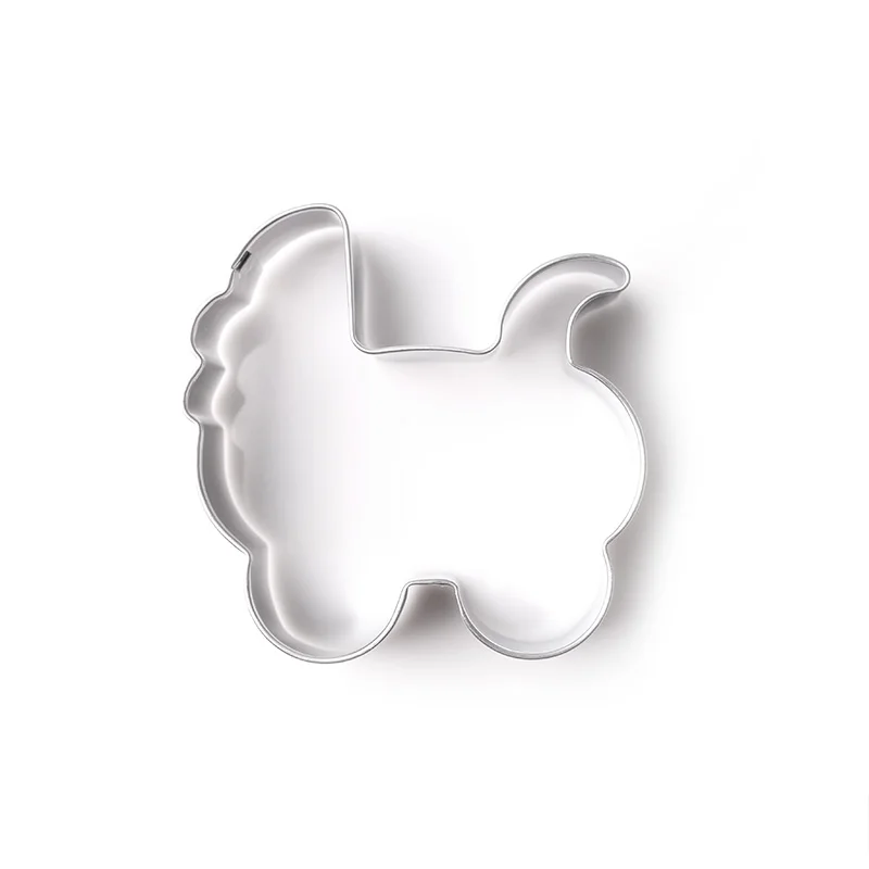 1 шт. 3D Детские машинки для печенья формы торта из нержавеющей стали инструменты