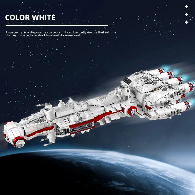 

2905pcs MOC The Tantive IV Blockade Runner Compatible with Model Building Blcoks Bricks Toys for Boys Kids Children Gift