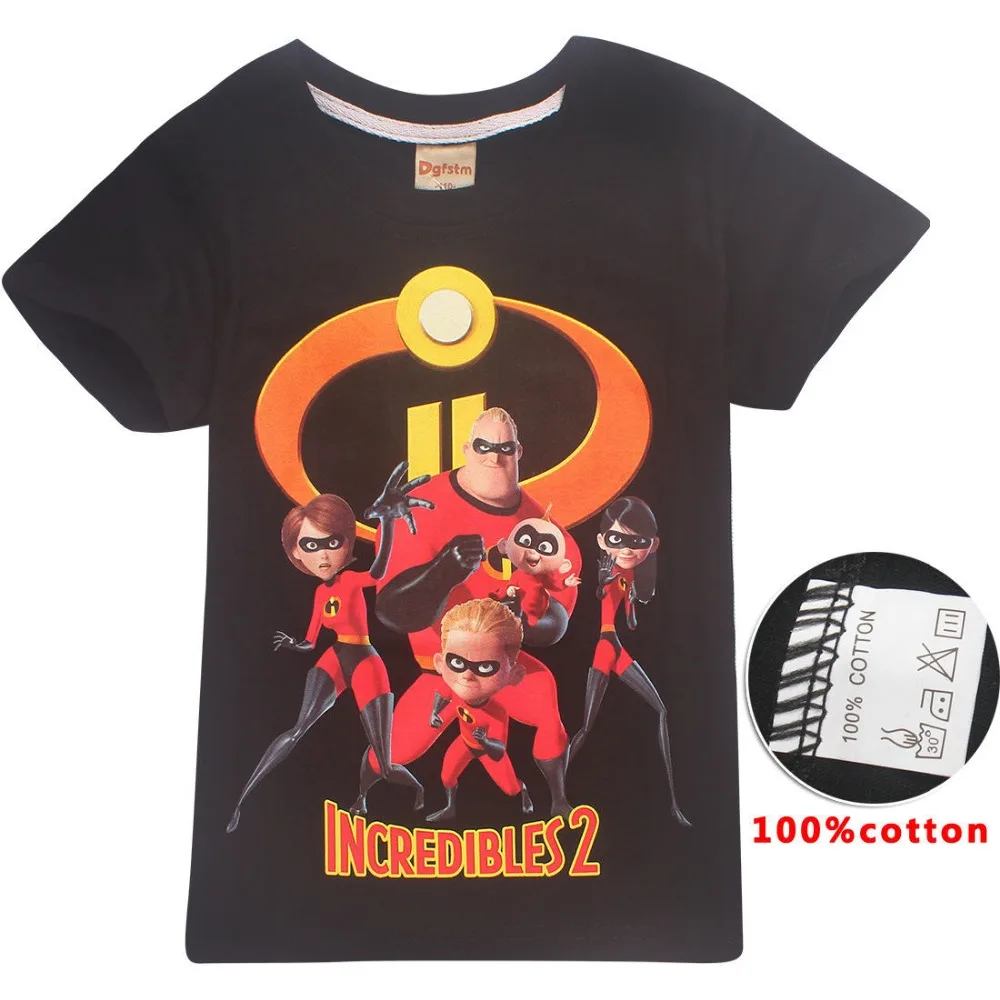 Летняя футболка с короткими рукавами для девочек и мальчиков хлопковая Футболка