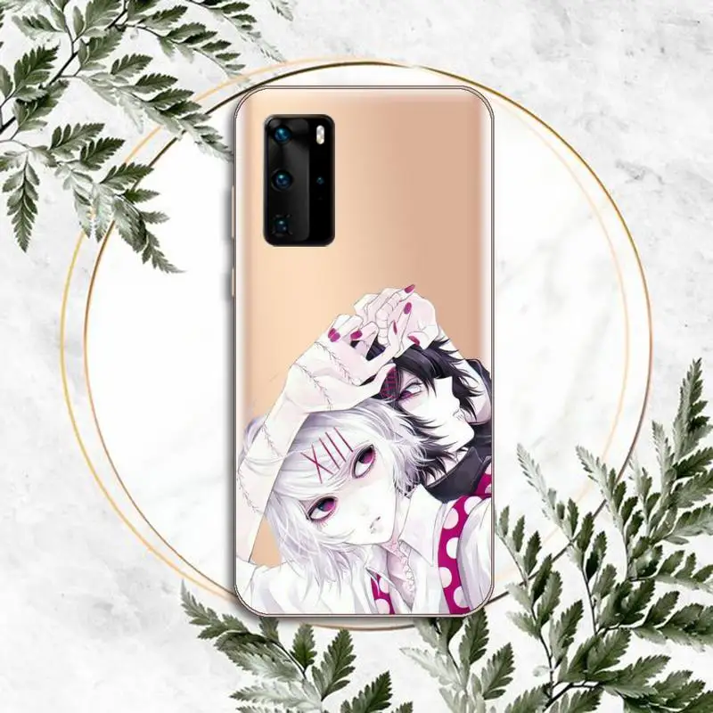 

Tokyo Ghoul Japan Suave Phone Case Clear Transparent for huawei honor P 40 30 20 lite Pro 10 i 8 9 x p smart 2019