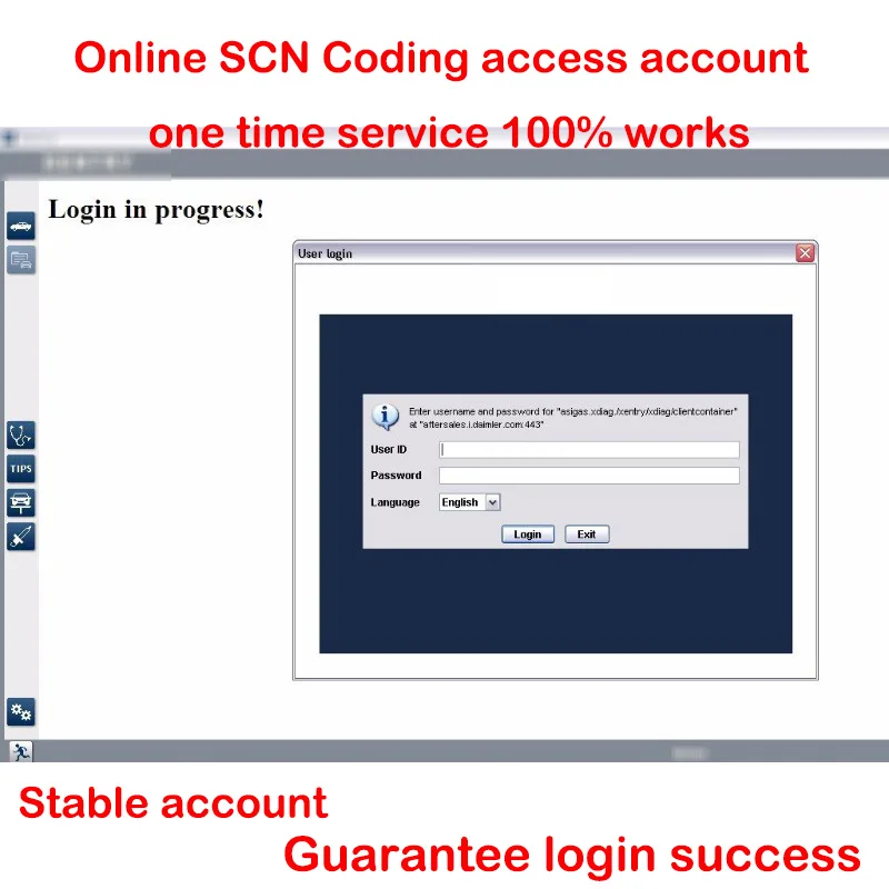 Интернет кодирование SCN доступ для mb star c4 MB C5 SD Подключение компактное c6