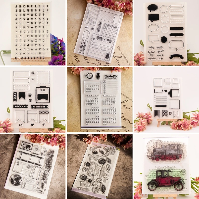

Numbers Clear Silicone Seal Stamp For DIY Album Scrapbooking Photo Card Decor