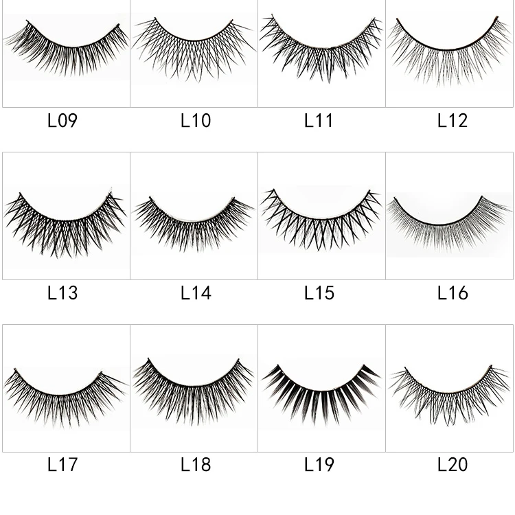 Z'LRAQI BEAUTY 10 ~ 15 мм Новые 5 пар накладных ресниц ручной работы 3D норковые мягкие