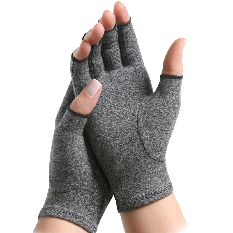 

1 Pairs Anti Arthritis Therapy Compression Gloves Men Women Ache Pain Joint Relief Gloves Winter Warm Touch Screen Mittens Gift