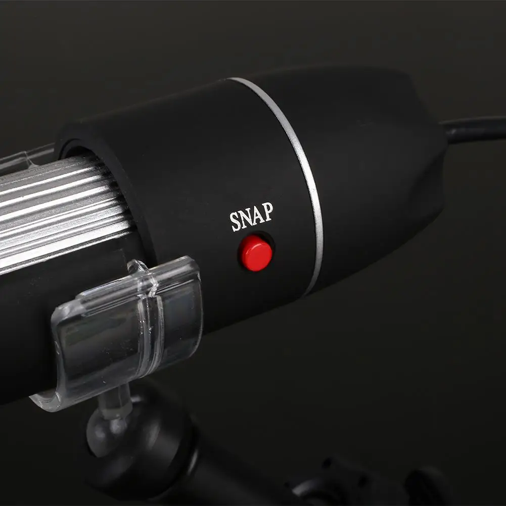 USB-микроскоп электрический портативный с 8 светодиодными лампами - купить по