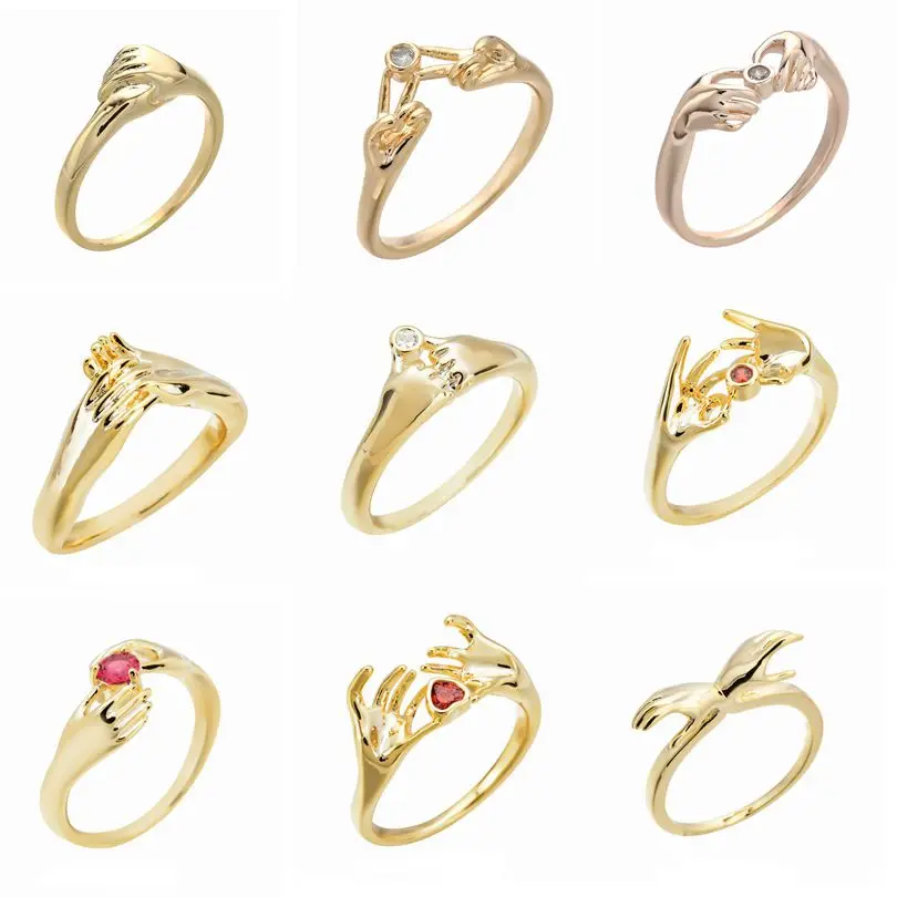 Высокого качества в европейском и американском стиле Модные маленькие кольцо