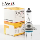 Fagis горячая Распродажа H7 12В 55 Вт 3350 к прозрачные фар автомобиля кварцевые Стекло белый свет авто лампы галогенные лампы 1 шт.