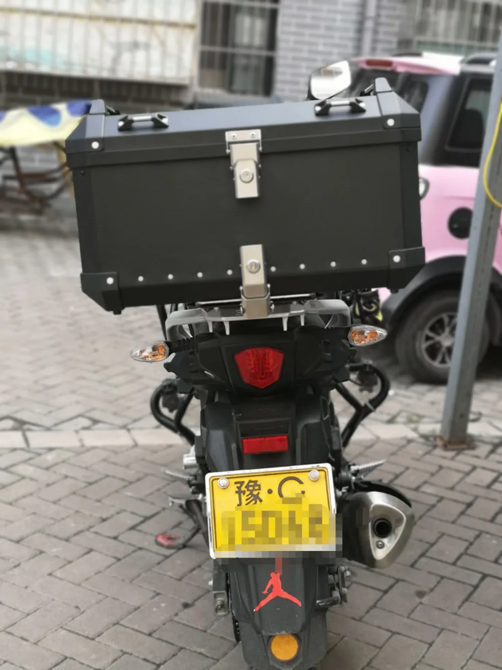 Водонепроницаемый алюминиевый чехол на шлем для мотоцикла Honda BMW Yamaha Suzuki Kawasaki 65 л