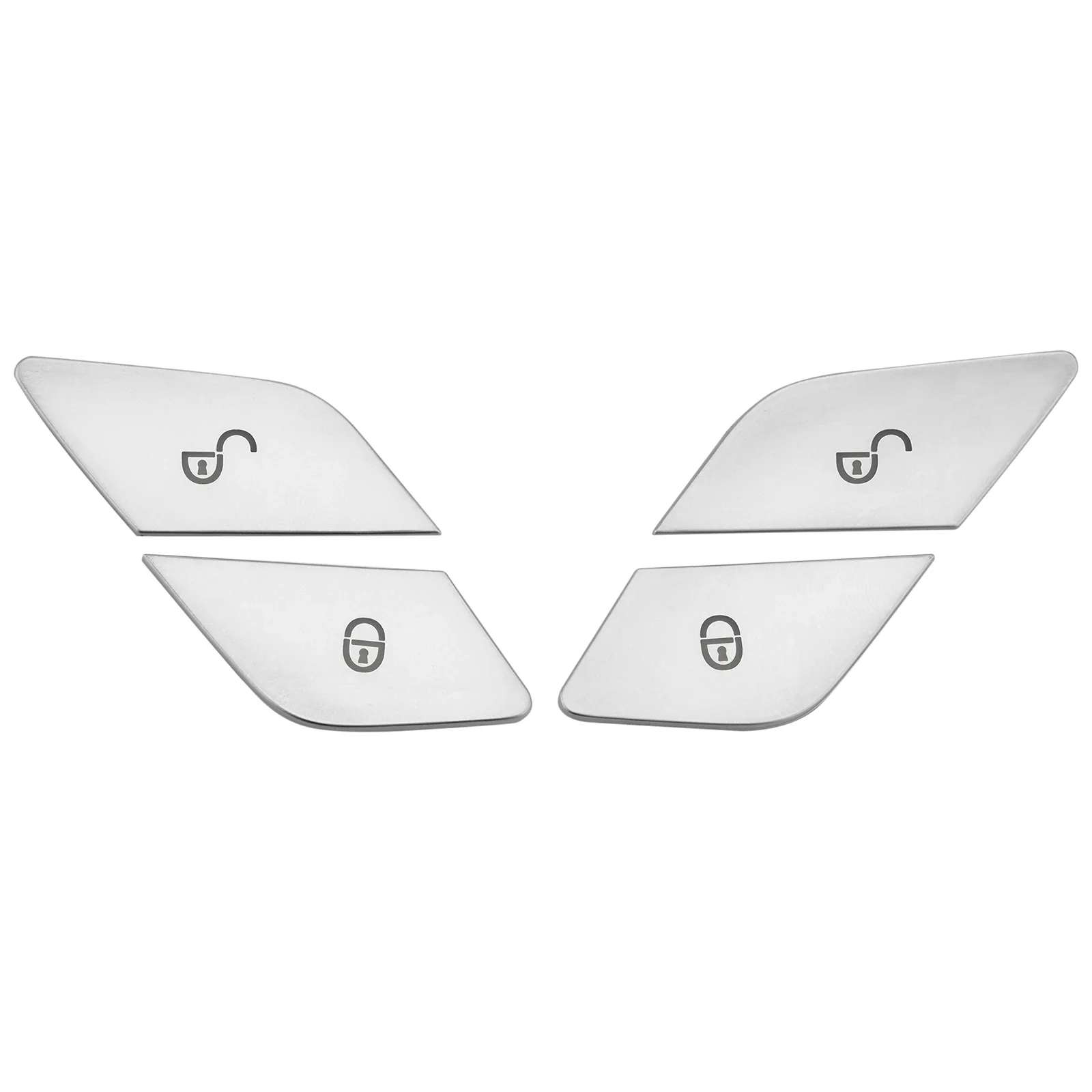 Кнопки разблокировки двери автомобиля наклейки на крышку для Mercedes Benz C E class GLC W205