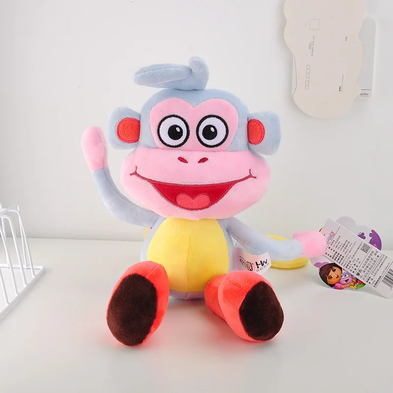 Kawaii Explorer Дора плюшевые куклы мультфильм Аниме Обезьяна Плюшевые игрушки