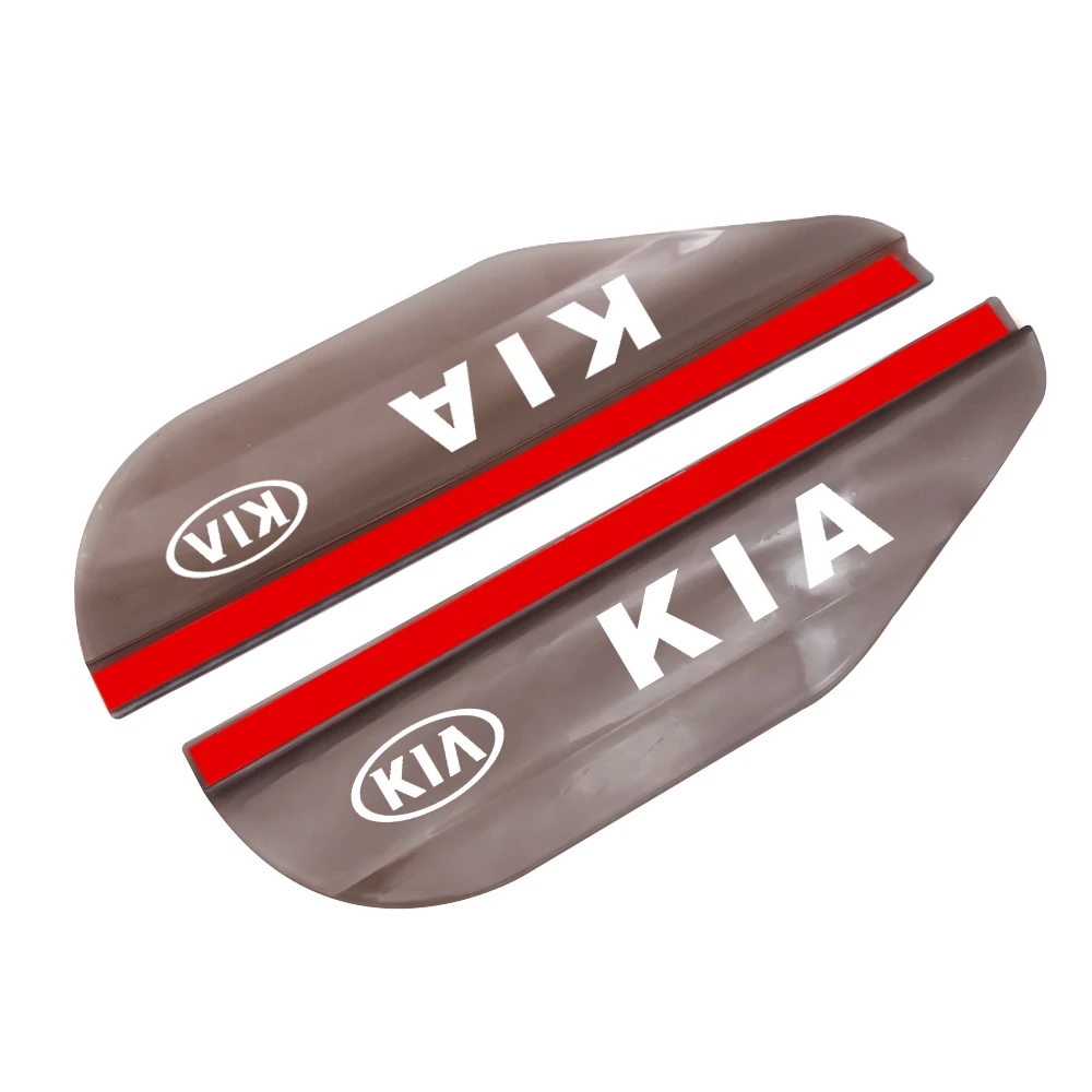 2 шт. автомобильный козырек для зеркала заднего вида мягкий резиновый Kia Mazda Mitsubishi