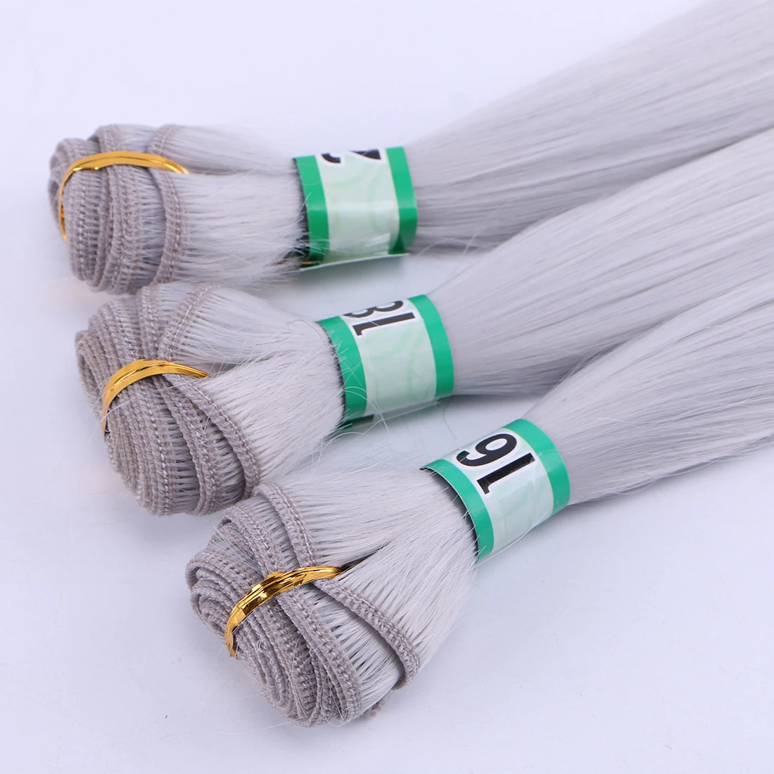 2 шт./лот бразильские прямые волосы пряди 100% Высокое Температура Синтетические