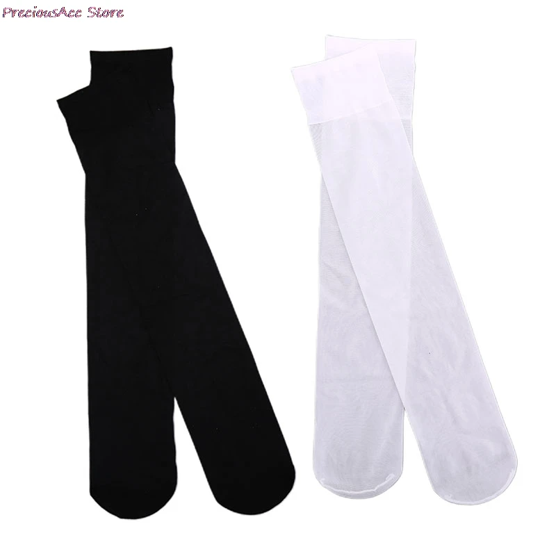 

Women Sexy High Stockings Lower Knee Ultra Thin Invisible Socks Thigh Opaque Warm Student Uniforms Long Sock