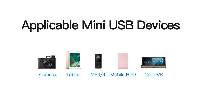 Vention Mini USB кабель мини-usb к USB кабель для быстрой передачи данных для MP3 MP4 плеера Автомобильный видеорегистратор gps цифровая камера HDD Mini USB 1 м 2 м