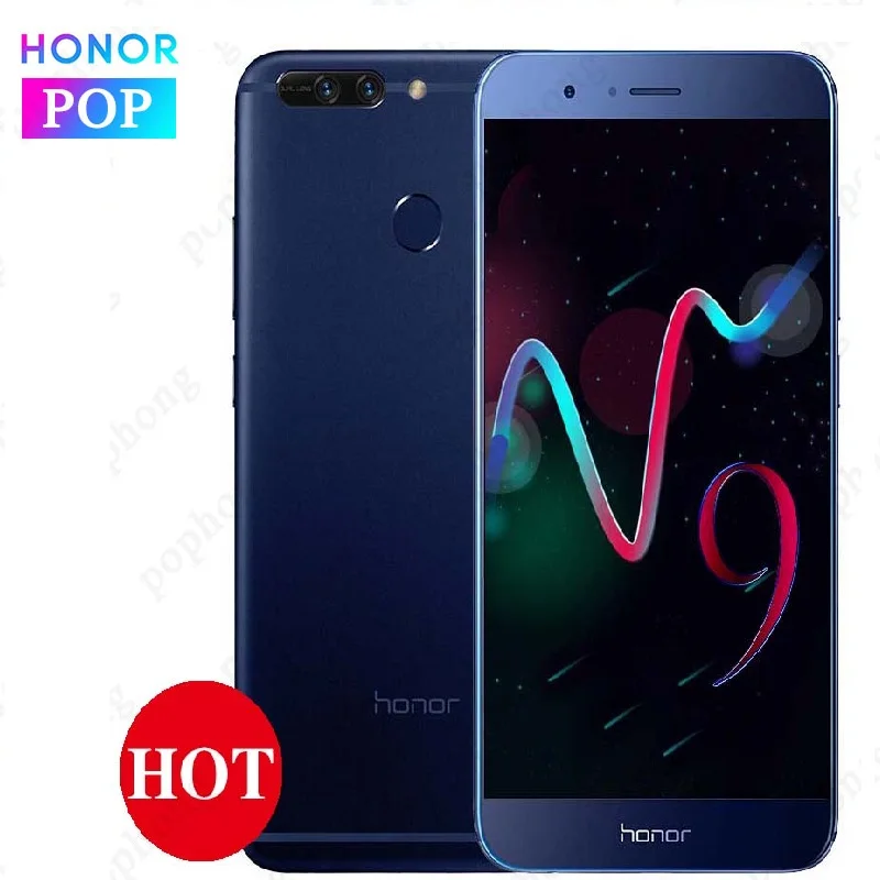Оригинал HONOR 8 Pro V9 4 Гб 64 мобильный телефон kiriin960 Восьмиядерный 5 7 дюймов 2K экран