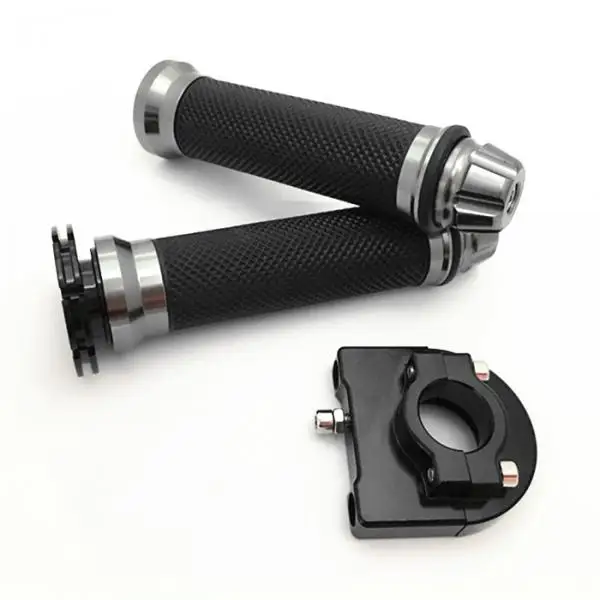 

Universal 7/8inch (22mm) Rubber Handlebar Hand Grip/ Bar End For Motorcycle, Bike, 7 Colors