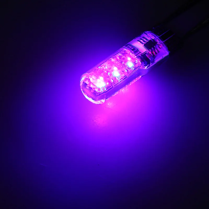 2 шт. светодиодные лампы с цоколем RGB 12 В T10 | Автомобили и мотоциклы