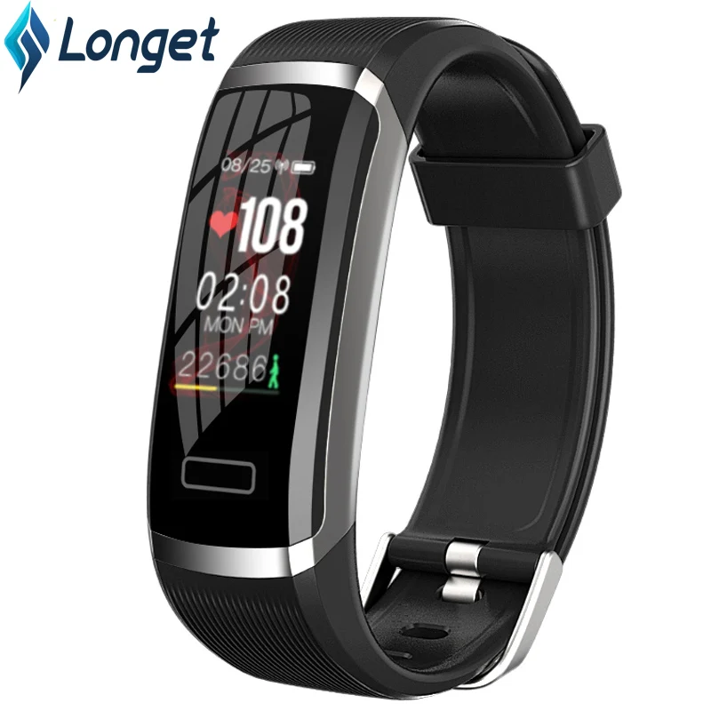 Longet GT101 водой браслет для занятий спортом пульсометр умный Bluetooth монитор