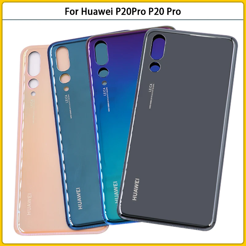 10 шт в упаковке новая P20 Pro задняя крышка корпуса чехол для Huawei P20Pro Крышка