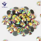 Стразы YANRUO 2088HF Crystal AB, Маленькие стразы s 8big 8, стразы с горячей фиксацией, железные Стразы, платье с горячей фиксацией, кристаллы для рукоделия