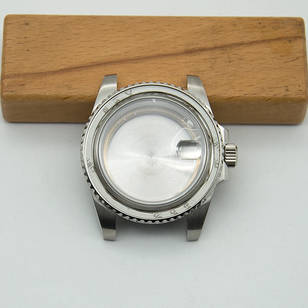 40 мм чехол для часов из нержавеющей стали ремешок синий зеленый черный