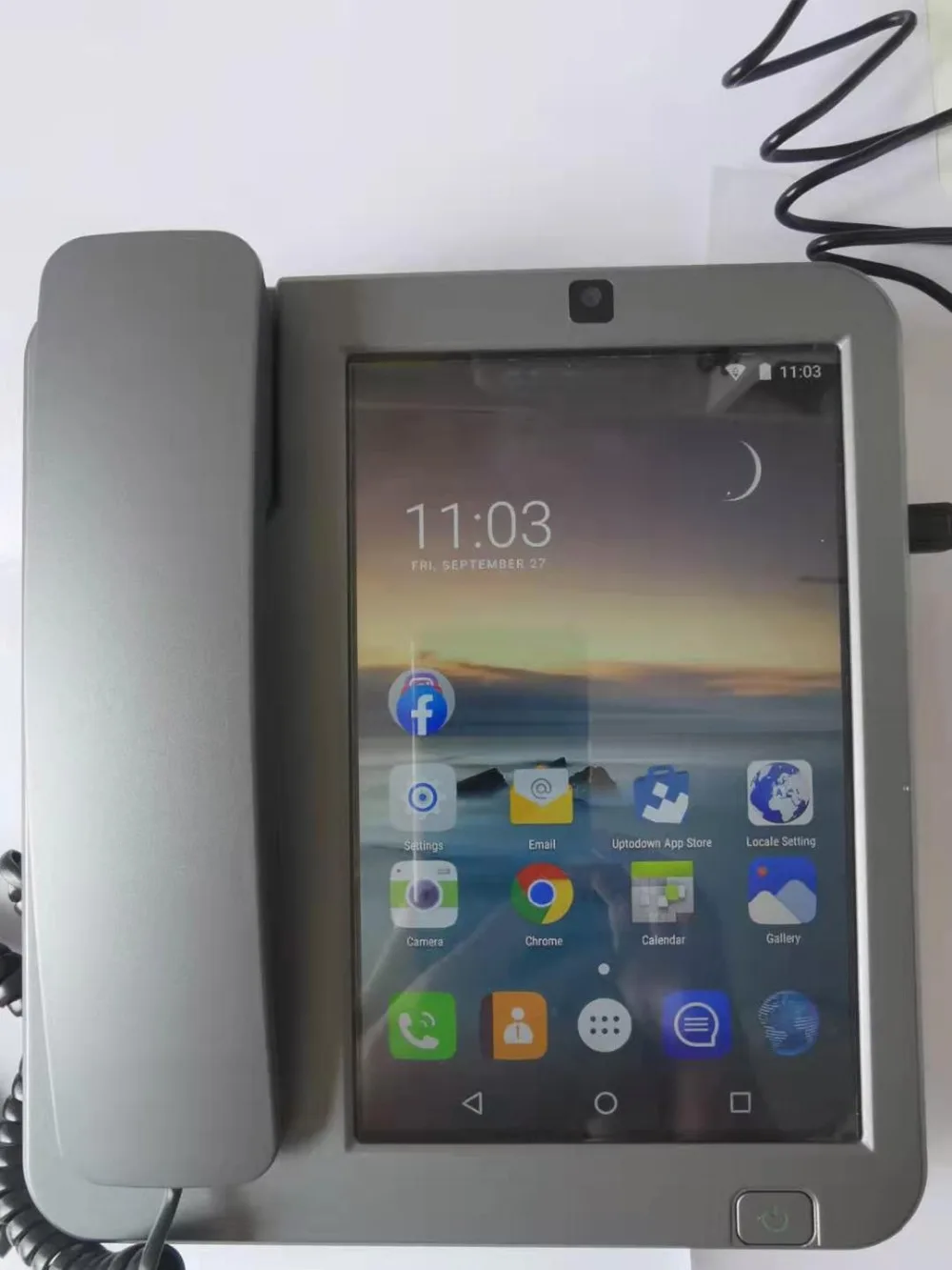 4G LTE Android Смарт фиксированный телефон SIM карта сенсорный экран видео звонок телефон с Wi-Fi запись для домашнего бизнеса